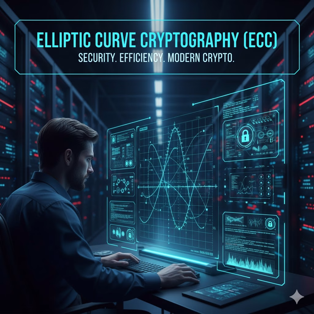 Elliptic Curve Cryptography is an asymmetric key system