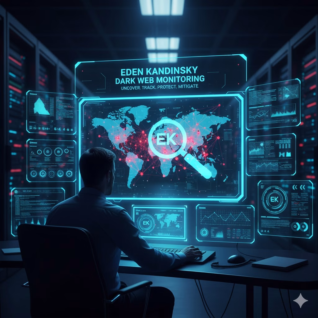 Kandinsky Dark Web Monitoring Service, Threat Intelligence Analysis.